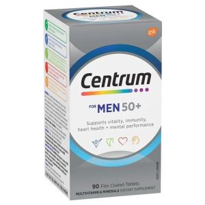 Centrum Silver Multivitamins Men 50+ Supplement & Vitamin